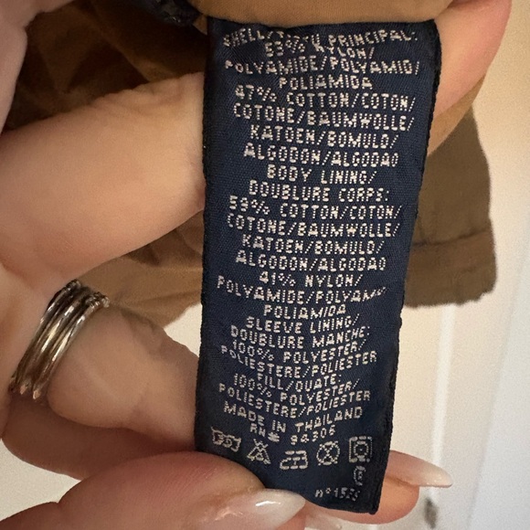 RALPH LAUREN | Olive Utility Field Jacket Belted Waist multiple Pockets, medium - Picture 8 of 11